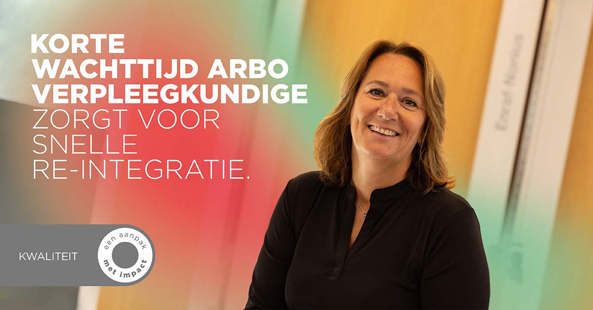 Snelle toegang tot re-integratie dankzij arboverpleegkundigen